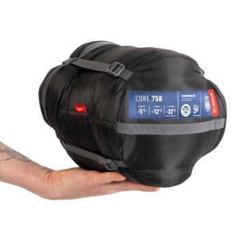 PAJAK Core 750 Short Lacivert Ultralight -32 Derece 1250 Gr 700 Fill RDS Ördek Tüyü Uyku Tulumu EN13537