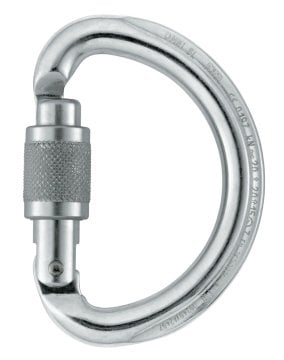 PETZL OMNI Çok Yöne Çekerli Kilitli Karabina M37