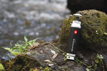 Katadyn Switzerland Pocket Water Filter Seramik Filtreli El Pompalı Outdoor Askeri Afet Su Filtresi Arıtma Sistemi Black Edition
