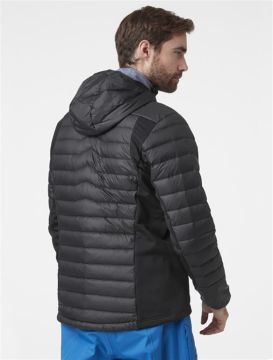 Helly Hansen Verglas Hooded Down Hybrid Kaz Tüyü Jacket Erkek Ceket Black Siyah
