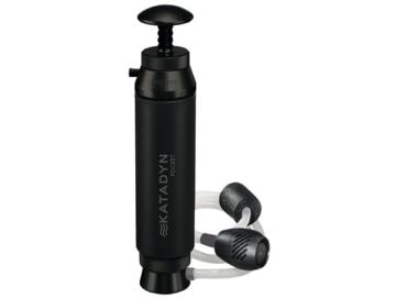 Katadyn Switzerland Pocket Water Filter Seramik Filtreli El Pompalı Outdoor Askeri Afet Su Filtresi Arıtma Sistemi Black Edition