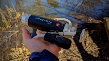 Katadyn Switzerland Pocket Water Filter Seramik Filtreli El Pompalı Outdoor Askeri Afet Su Filtresi Arıtma Sistemi Black Edition
