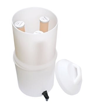 Katadyn Drip Filter Ceradyn Water Filter Seramik Filtreli 150.000 LT Elektriksiz, Yüksek Kapasiteli Outdoor Askeri Afet Filtresi Su Arıtma Sistemi