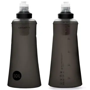 Katadyn Switzerland BeFree Filter ActiveCarbon 1.0L Black Edition Ultralight Katlanabilir Askeri Outdoor Koşu Afet  Su Filtresi Filtrasyon Sistemi