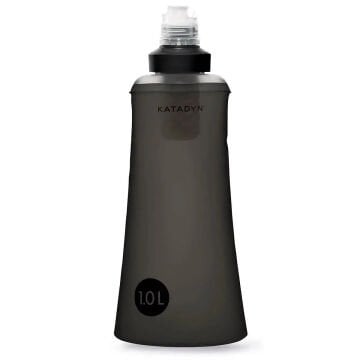 Katadyn Switzerland BeFree Filter ActiveCarbon 1.0L Black Edition Ultralight Katlanabilir Askeri Outdoor Koşu Afet  Su Filtresi Filtrasyon Sistemi