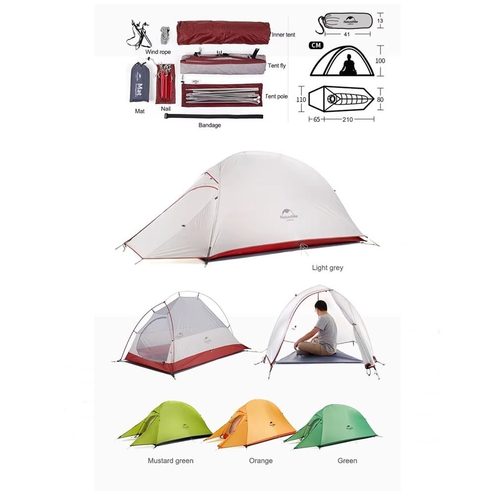 Naturehike Cloud UP-1 Ultralight Kamp Çadırı - 11.395,25 TL