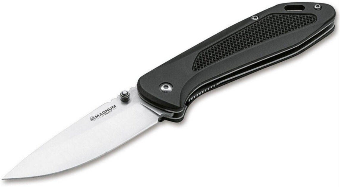 Böker Magnum Advance Checkering Black Çakı