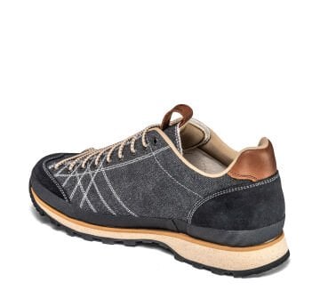 Lomer Italy Bio Naturale Canvas Vibram Full Çarşaklı Erkek Ayakkabı Black Siyah