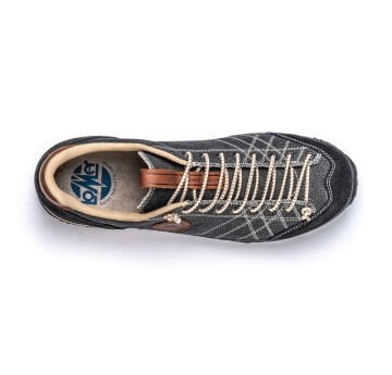 Lomer Italy Bio Naturale Canvas Vibram Full Çarşaklı Erkek Ayakkabı Black Siyah