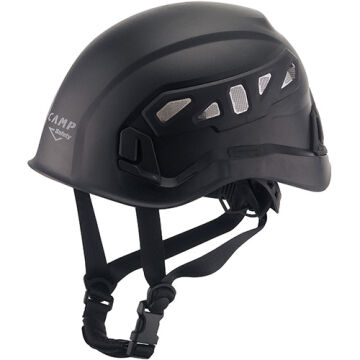 Camp Ares Air Plus Kask 54 - 62 cm Fluo Yellow / Reflective Grey EN 12492 EN 397