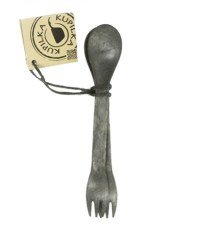Kupilka Spork 205 2li Çatal Kaşık Siyah