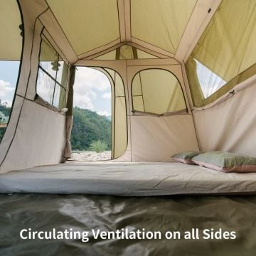 Naturehike Village 5.0 Otomatik Kurulum 4 Kişilik Kamp Çadır