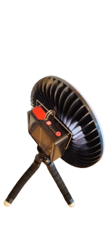 Maximus LED Solar Güneş Enerjili Kamp Lambası 3 Aşamalı Fan Vantilatör Pervane Tripot Dahil