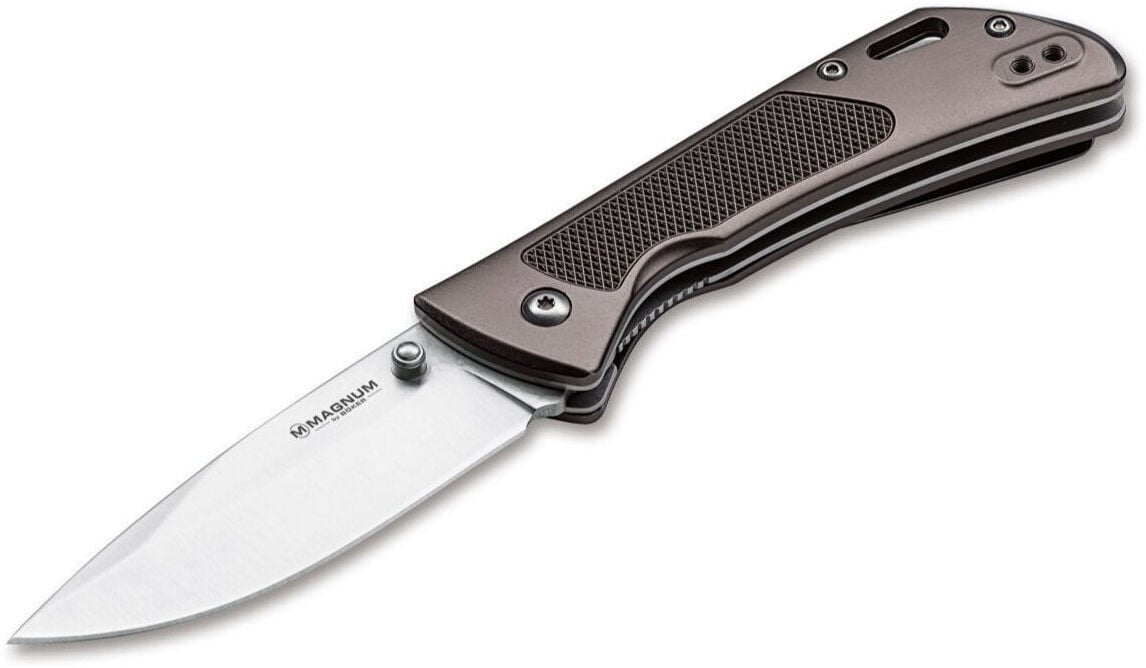 Böker Magnum Advance Checkering Dark Bronze Çakı