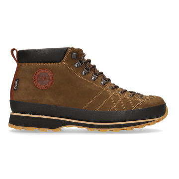 Lomer Italy Bio Naturale Premium Mid MTX Waterproof Vibram Full Çarşak Deri Erkek Bot Brown Bomber