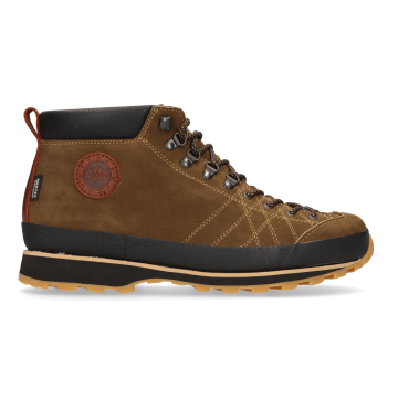 Lomer Italy Bio Naturale Premium Mid MTX Waterproof Vibram Full Çarşak Deri Erkek Bot Brown Bomber