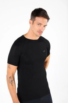 Woolona Juno seamless Tshirt Siyah