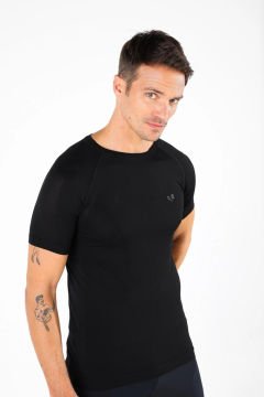 Woolona Juno seamless Tshirt Siyah