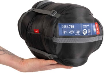PAJAK Core 750 Long Lacivert Ultralight -32 Derece 1350 Gr 700 Fill RDS Ördek Tüyü Uyku Tulumu EN13537