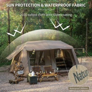 Naturehike Glamping Village 13 Otomatik Kurulum Çadır