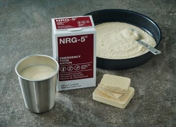 Katadyn NRG-5 500g Acil Durum Rasyonu 20 Yıl Raf Ömrü 2300 kcal Enerji Uzun Ömürlü Outdoor, Kamp, Dağcılık, Afet ve Deprem Gıdası Yemeği