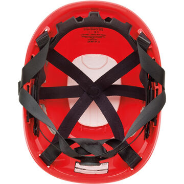 Camp Ares Air Plus Kask 54 - 62 cm Red EN 12492 EN 397