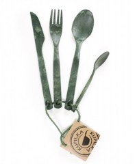 Kupilka Cutlery Çatal Bıçak Seti Yeşil