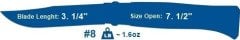 Opinel Inox Kayın Saplı 8 No Islemel Çakı (001790)