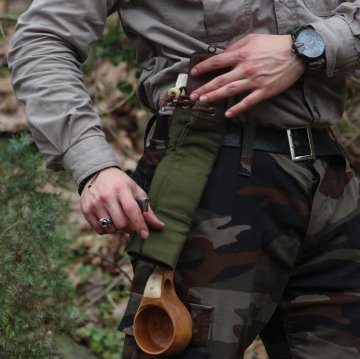 Cem Emir Kanguru Bushcraft Kese - Orman Çantası