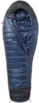 PAJAK Core 950 Long Lacivert Ultralight -39 Derece 1520 Gr 700 Fill RDS Ördek Tüyü Uyku Tulumu EN13537