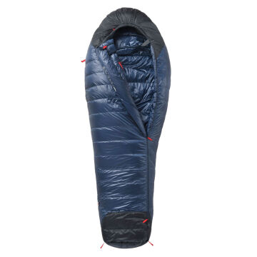 PAJAK Core 950 Long Lacivert Ultralight -39 Derece 1520 Gr 700 Fill RDS Ördek Tüyü Uyku Tulumu EN13537