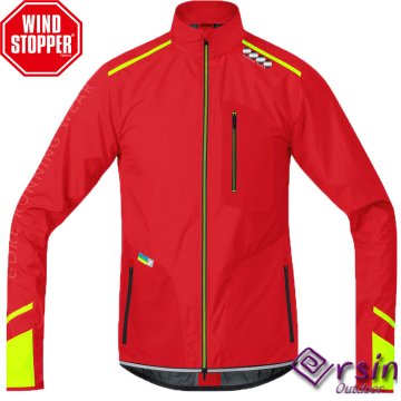 Goretex Windstopper Kırmızı SoftShell Ceket