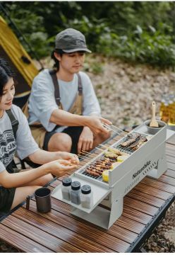 Naturehike Grill Barbecue + Karlanabilir Masalı