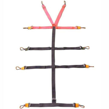Kong Kit Everest Carbon Turuncu Helikopter Kurtarma Sedye Seti Karbon Fiber 855SET012KK