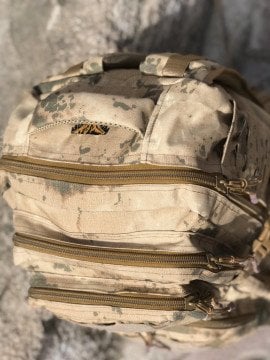 BushCraft Combat Lazercut Jandarma Taktik Çanta 50LT