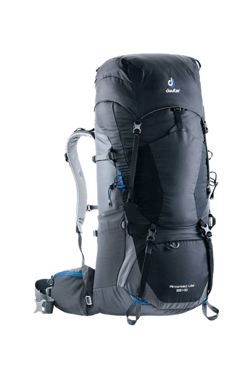DEUTER Aircontact Lite 65 + 10 Sırt Çantası Black-Graphite (Grey-Black)