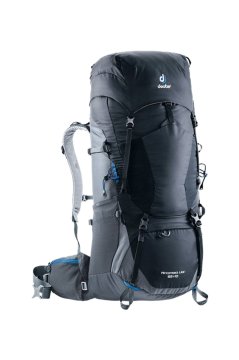 DEUTER Aircontact Lite 65 + 10 Sırt Çantası Black-Graphite (Grey-Black)