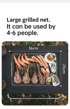 Naturehike IGT Multifunctional Travel Barbecue + Katlanabilir Masalı