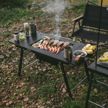 Naturehike IGT Multifunctional Travel Barbecue + Katlanabilir Masalı