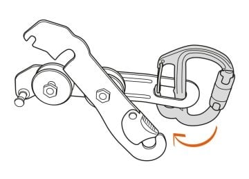 PETZL FREINO Sürtünme Arttırıcılı Karabina