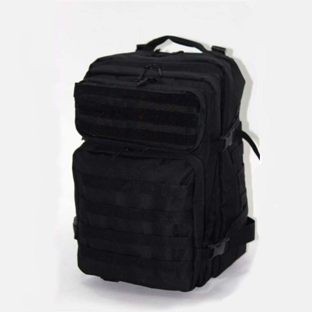 BushCraft Combat V2 Siyah Taktik Çanta 50LT