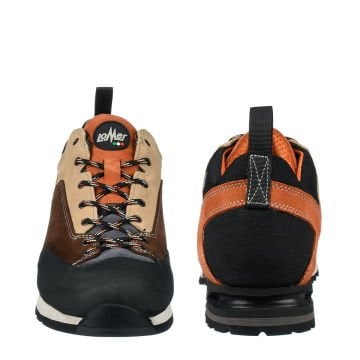 Lomer Italy Badia II MTX Suede Waterproof Vibram Süet Deri Erkek Ayakkabı Chocolate/Brick Yeni Sezon