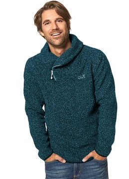Fleece Milton Erkek Ceket Gece Mavisi
