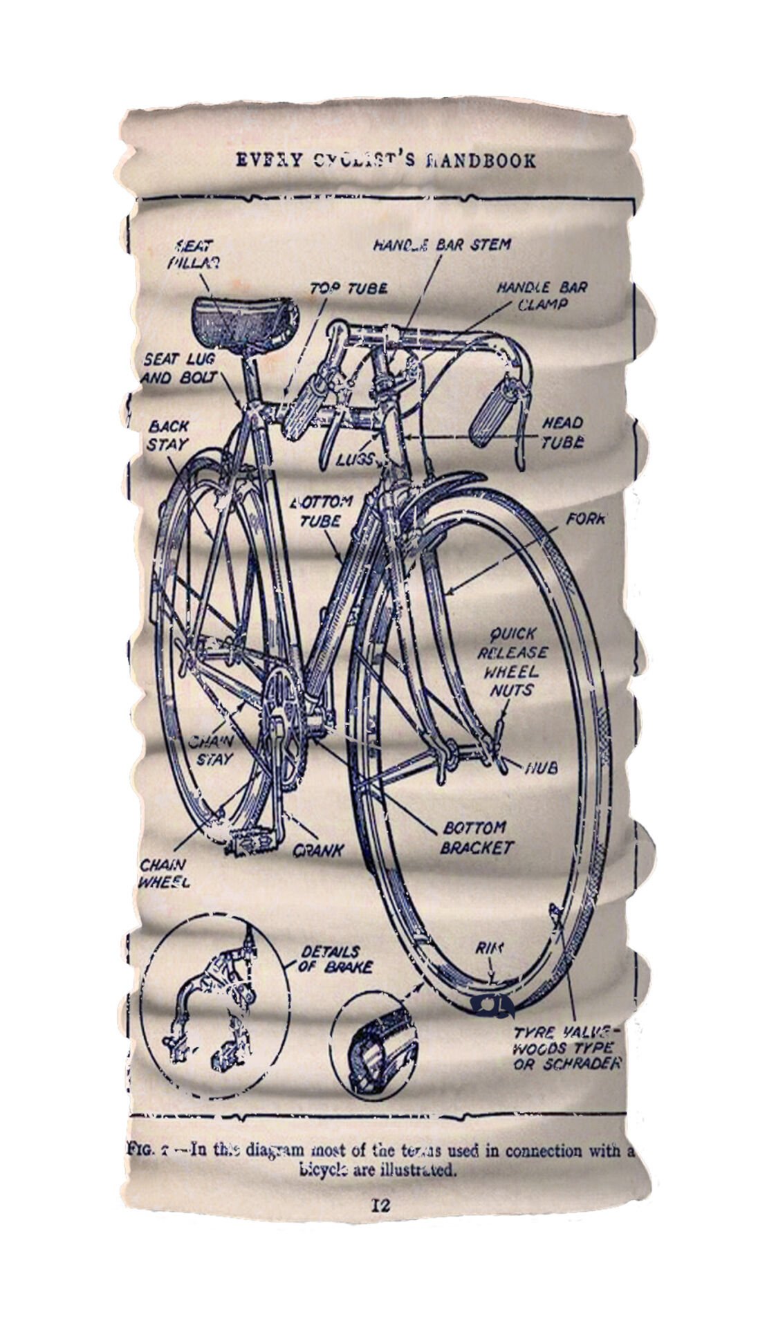 Parrot & Pirate PA01-23076 HERCULES Bandana