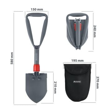 Orcamp Terra XL Kazma Kürek Seti