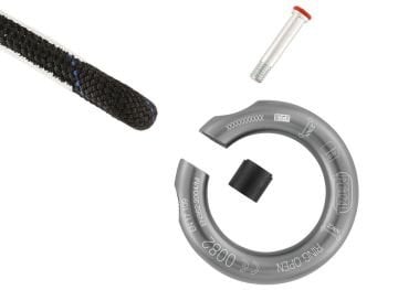PETZL RING OPEN Açılabilir Halka (gri) M028AA00