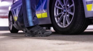 Haix Black Eagle Athletic 2.1 V High Goretex Siyah Askeri Taktik Bot