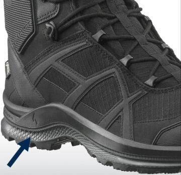 Haix Black Eagle Athletic 2.1 V High Goretex Siyah Askeri Taktik Bot