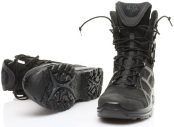 Haix Black Eagle Athletic 2.1 V High Goretex Siyah Askeri Taktik Bot