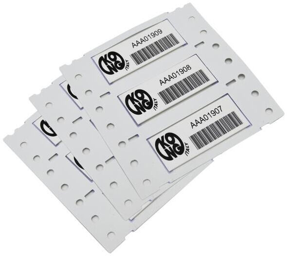 Kong Rope ID Isıyla Daralan Halat Kimlik Etiketi CODE 39 Barkodlu 9V0000058KK